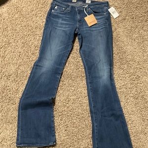 AG Olivia skinny boot cut